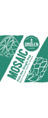 Bière Grillen Mosaic Pale Ale Single Hop Alsace