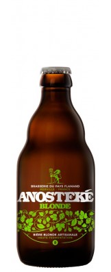 Bière Anosteke blonde brasserie pays flamand