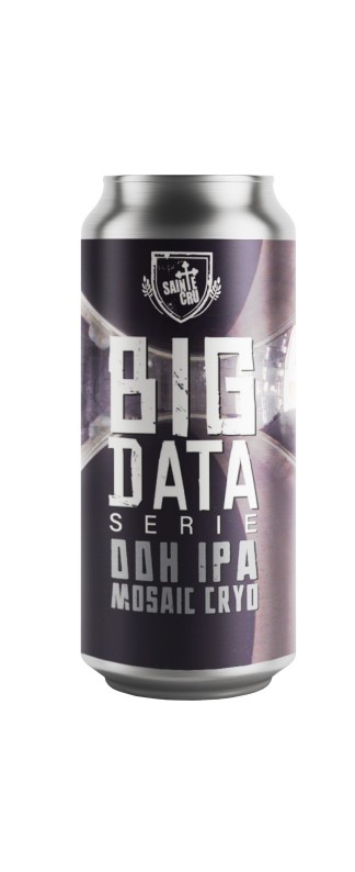 Bière Big Data Mosaic Cryo brasserie Sainte Cru