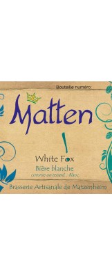 Bière Blanche Matten White Fox