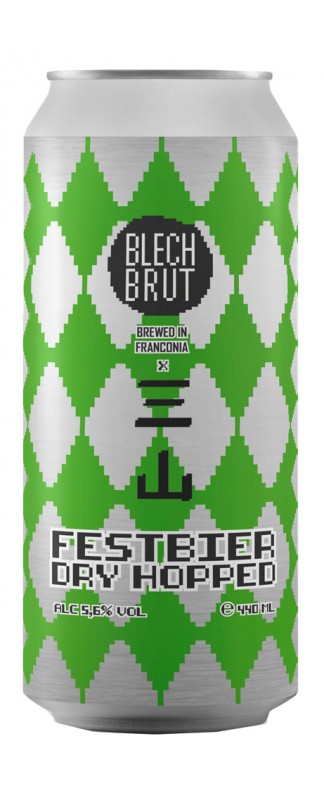 Grossiste bière Festbier Dry Hopped - Blech.brut 8 Bit x Three