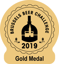 Médaille d'or Brussels Beer Challenge 2019